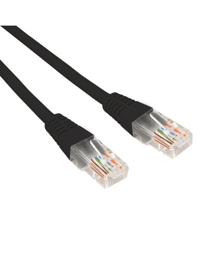 Патч-корд U/UTP CAT 6, RJ45-RJ45, 26AWG, LSZH, черный, 5м REXANT (02-0292-5). Патч-корд UTP. Rexant в Красноярске