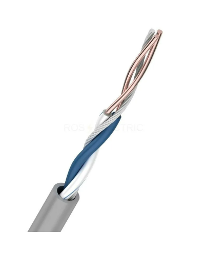 U/UTP, CAT 5e, PVC, 1PR, 24AWG, INDOOR, SOLID, серый, 305м REXANT (01-0002). Кабель «витая пара» (LAN) для структурированных систем связи. Rexant в Красноярске