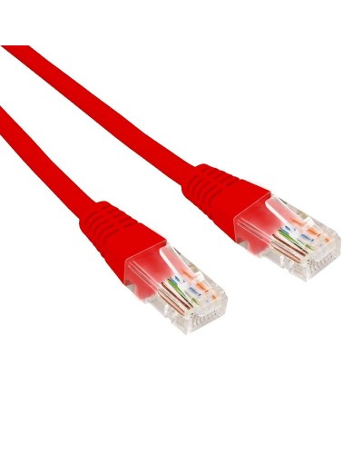 Патч-корд U/UTP CAT 6, RJ45-RJ45, 26AWG, LSZH, красный, 5м REXANT (02-0293-5). Патч-корд UTP. Rexant в Красноярске