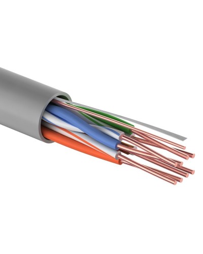 U/UTP, CAT 5e, ZH нг(А)-HF, 4PR, 24AWG, INDOOR, SOLID LIGHT 305 м (01-0059). Кабель «витая пара» (LAN) для структурированных систем связи. Rexant в Красноярске