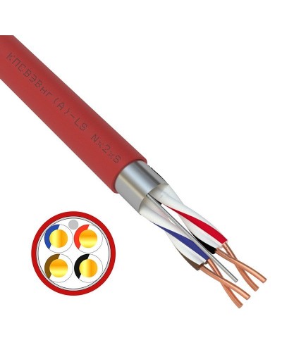 КПСВЭВнг(А)-LS 2х2х0,75 (01-4866-1)(REXANT). Кабель для систем пожарной и охранной сигнализации. Rexant в Красноярске