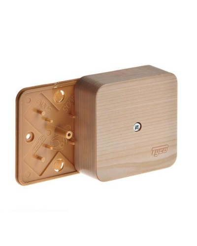Коробка TYCO ОП 79х79х32мм IP40 сосна (65004-27М). Коробка распределительная. RuVinil в Красноярске