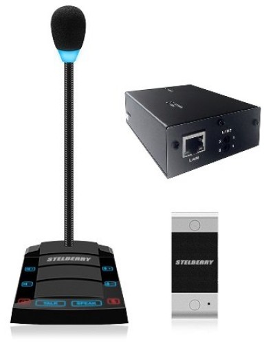 SX-510/1. Устройство переговорное клиент-кассир, дуплексное, с записью переговоров. STELBERRY в Красноярске