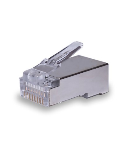 Коннекторы 8P8C FTP Cat.5e (RJ-45) 2pb (100шт) (10-0234). Разъем RJ-45. SUPRLAN в Красноярске