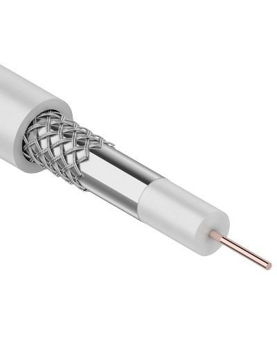 RG-6, CCS 1,00(15%) Al 32х0,12 In PVC. Кабель коаксиальный омедненный. SUPRLAN в Красноярске