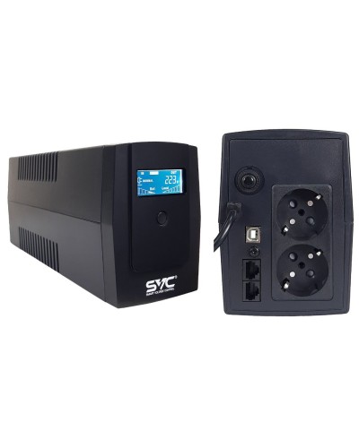 SVC V-650-R-LCD. Источник бесперебойного питания. SVC в Красноярске