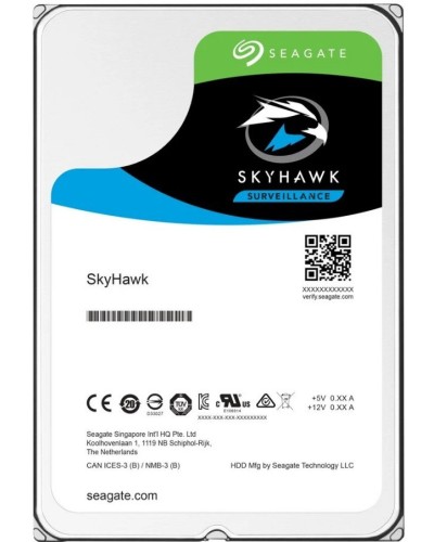 HDD 10000 GB (10 TB) SATA-III SkyhawkAI (ST10000VE001). Жесткий диск (HDD) для видеонаблюдения. Seagate в Красноярске