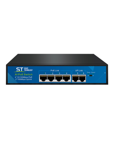 ST-S45POE (версия 4). Сетевой PoE коммутатор . Space Technology в Красноярске