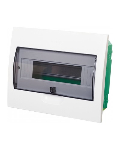 City9 Box 12 модулей встраиваемый с прозрачной дверцей (EZ9E112S2FRU). Щиток модульный. Systeme Electric в Красноярске