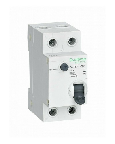 City9 Set 1P+N С 10А 4.5kA 30мА A 230В (C9D55610). Автоматический выключатель дифференциального тока. Systeme Electric в Красноярске