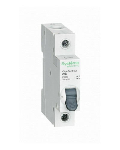 City9 Set 1P 16А 4.5kA С (C9F34116). Автоматический выключатель. Systeme Electric в Красноярске