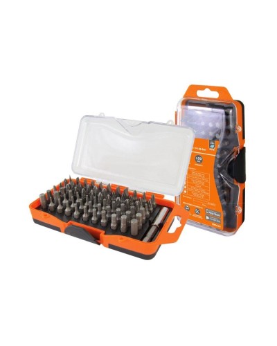 Набор бит №4, 66 бит: SL, PH, PZ, HEX, TORX, SQ,  удлинитель, сталь CR-V «Алмаз» TDM (SQ1019-0104): Набор бит в Красноярске