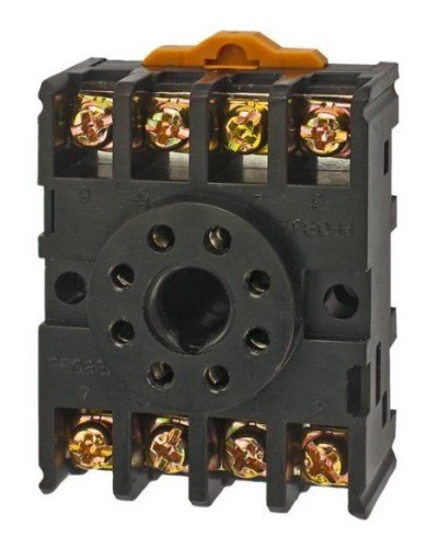 Р8Ц, цокольный 8-pin на DIN-рейку/плоскость TDM (SQ1503-0019). Разъем. TDM ЕLECTRIC в Красноярске