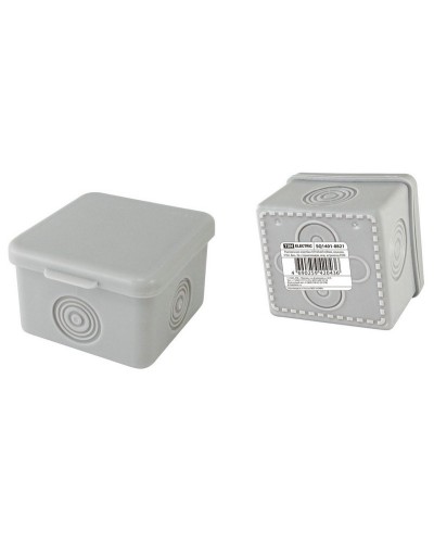 Коробка ОП 65х65х50мм, крышка, IP54, 4вх., без гермовводов (SQ1401-0821). Распаячная коробка. TDM ЕLECTRIC в Красноярске