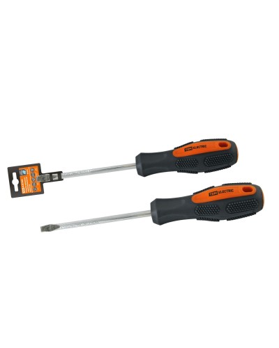 Отвертка шлицевая двухкомпонентная CR-V, тип SL6.5x150 "Алмаз" TDM (SQ1006-1010): Отвертка шлицевая двухкомпонентная в Красноярске