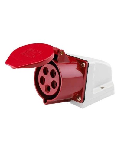 Розетка 115 стационарная 3Р+РЕ+N 16А 380В IP44 (SQ0602-0003). Розетка. TDM ЕLECTRIC в Красноярске