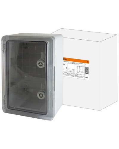 ЩМП-0-3, прозрачная крышка ABS, IP65, 400x300x170. Бокс пластиковый антивандальный. TDM ЕLECTRIC в Красноярске