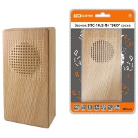 ЗПС-10/2-Пт ЭКО сосна, птичка, без кнопки, AC 230V (SQ1901-0026). Звонок проводной. TDM ЕLECTRIC