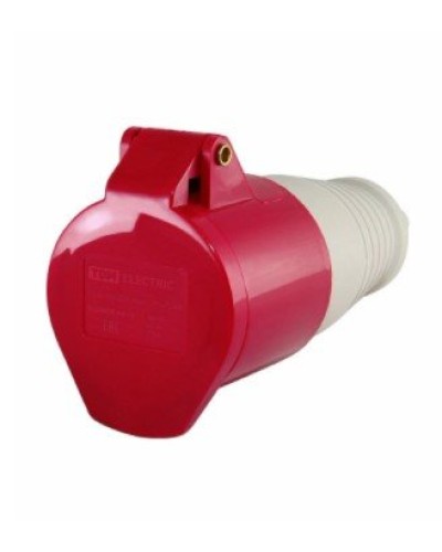 Розетка 224 переносная 3Р+РЕ 32А 380В IP44 (SQ0603-0013). Розетка. TDM ЕLECTRIC в Красноярске