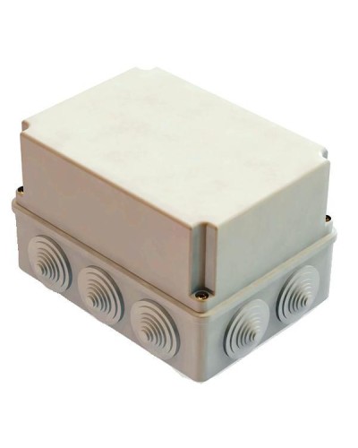 Коробка ОП 190х140х120мм, крышка, IP44, 10 гермовводов (SQ1401-1245). Распаячная коробка. TDM ЕLECTRIC в Красноярске