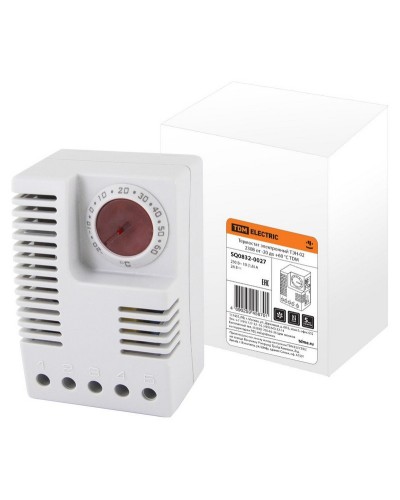 Термостат электронный ТЭН-02 230В (SQ0832-0027). Термостат. TDM ЕLECTRIC в Красноярске