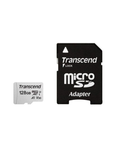 TS128GUSD300S-A. Карта памяти microSDXC, 128 ГБ, Class 10. TRANSCEND в Красноярске