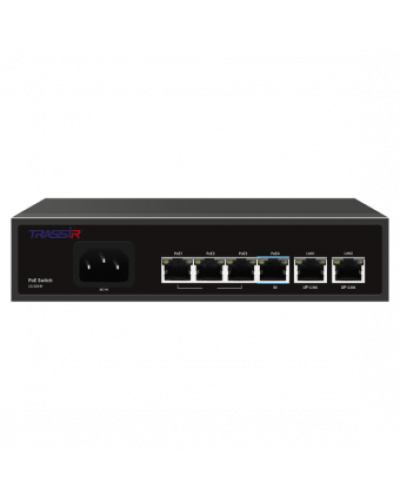 TR-NS1206-65-4PoE. Коммутатор с PoE. Trassir в Красноярске