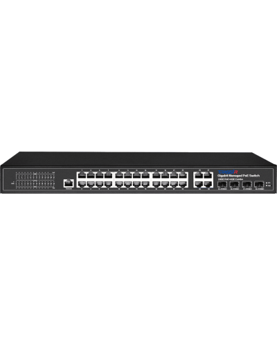 TR-NS24284C-400-24PoE. Коммутатор с PoE. Trassir в Красноярске