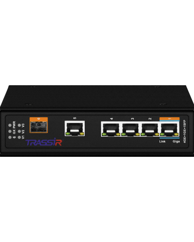 TR-NS15061S-150-4POE. Коммутатор с PoE. Trassir в Красноярске