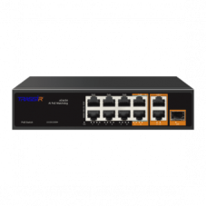 TR-NS13111S-120-8PoE. Коммутатор с PoE. Trassir