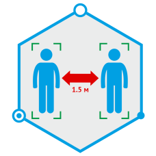 TRASSIR Social Distance Detector. Программное обеспечение для IP систем видеонаблюдения. Trassir