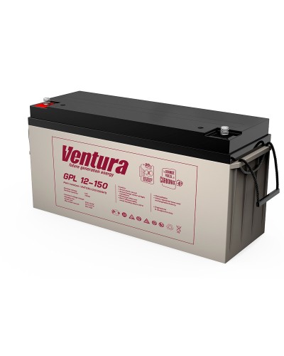 Ventura GPL 12-150. Аккумулятор герметичный свинцово-кислотный. Ventura в Красноярске