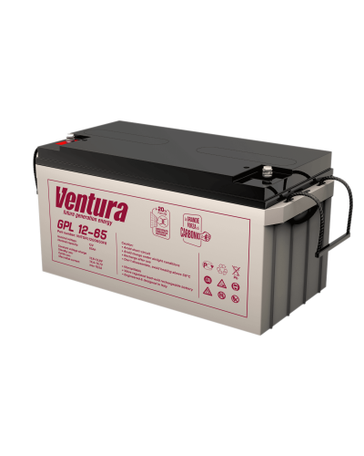 Ventura GPL 12-65. Аккумулятор герметичный свинцово-кислотный. Ventura в Красноярске