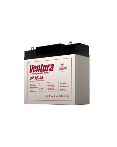 Ventura GP 12-18. Аккумулятор герметичный свинцово-кислотный. Ventura в Красноярске