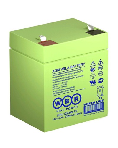 WBR HRL1223W F2. Аккумулятор герметичный свинцово-кислотный. WBR в Красноярске