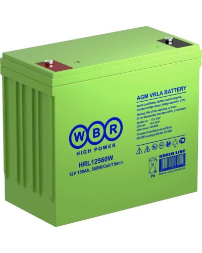 WBR HRL12560W. Аккумулятор герметичный свинцово-кислотный. WBR в Красноярске