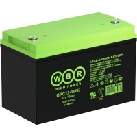 WBR GPC12-100K. Аккумулятор герметичный свинцово-кислотный. WBR
