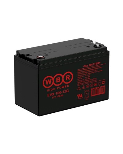 WBR EVX100-12G. Аккумулятор герметичный свинцово-кислотный. WBR в Красноярске