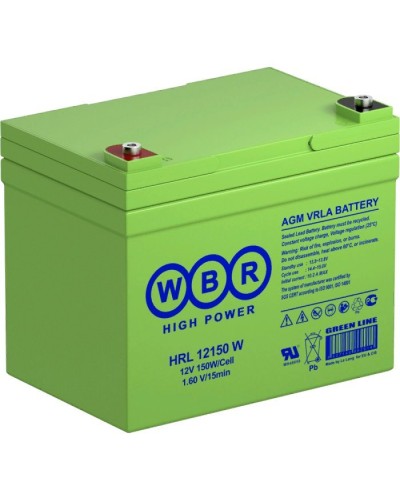 WBR HRL12150W. Аккумулятор герметичный свинцово-кислотный. WBR в Красноярске