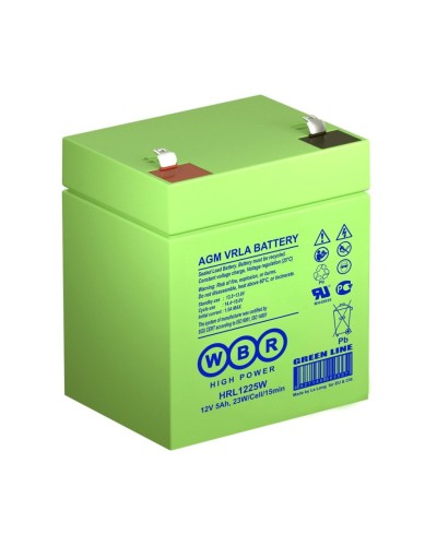 WBR HRL1225W. Аккумулятор герметичный свинцово-кислотный. WBR в Красноярске