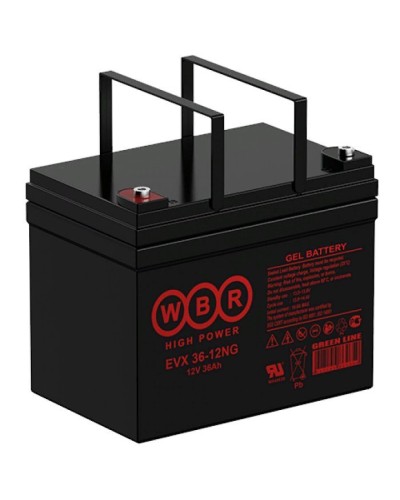 WBR EVX36-12G. Аккумулятор герметичный свинцово-кислотный. WBR в Красноярске
