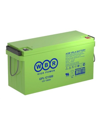 WBR GPL121500. Аккумулятор герметичный свинцово-кислотный. WBR в Красноярске