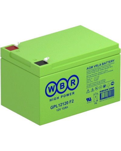 WBR GPL12120 F2. Аккумулятор герметичный свинцово-кислотный. WBR в Красноярске