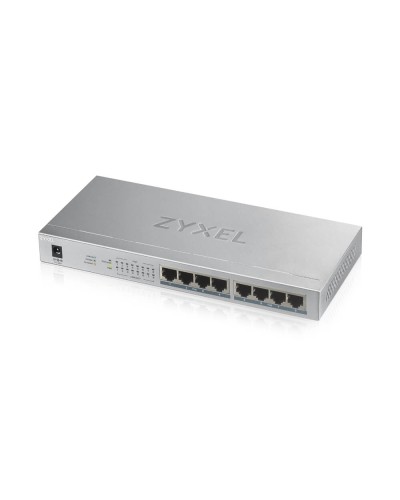 GS1008HP-EU0101F. Коммутатор сетевой PoE неуправляемый. ZYXEL в Красноярске