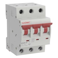 YON max MD63N 3P 20А 6кА C (MD63N-3PC20). Автоматический выключатель. ДКС