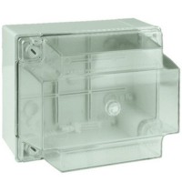 Коробка ответвит. с глад. стенками IP56, 380х300х180 (54440). Коробка ответвительная с гладкими стенками и высокой прозрачной крышкой. ДКС