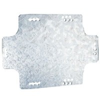Монтажная пластина из оцинкованной стали 206х164х1,5мм (59607): Монтажная пластина из оцинкованной стали, для коробок 240х190мм