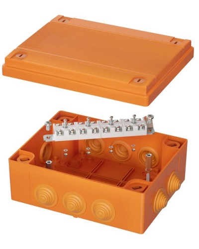 Коробка FS 150х110х70 12P (FSB211204). Коробка ответвительная огнестойкая из термопласта. ДКС в Красноярске