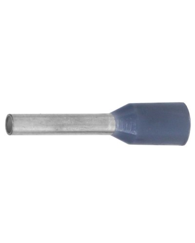 Наконечник-гильза НШВИ 0.75-06, серый (100 шт) (IF0.75-06GR). Наконечник-гильза с изолированным фланцем. ДКС в Красноярске