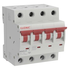 YON max MD63N 4P 20А 6кА C (MD63N-4PC20). Автоматический выключатель. ДКС